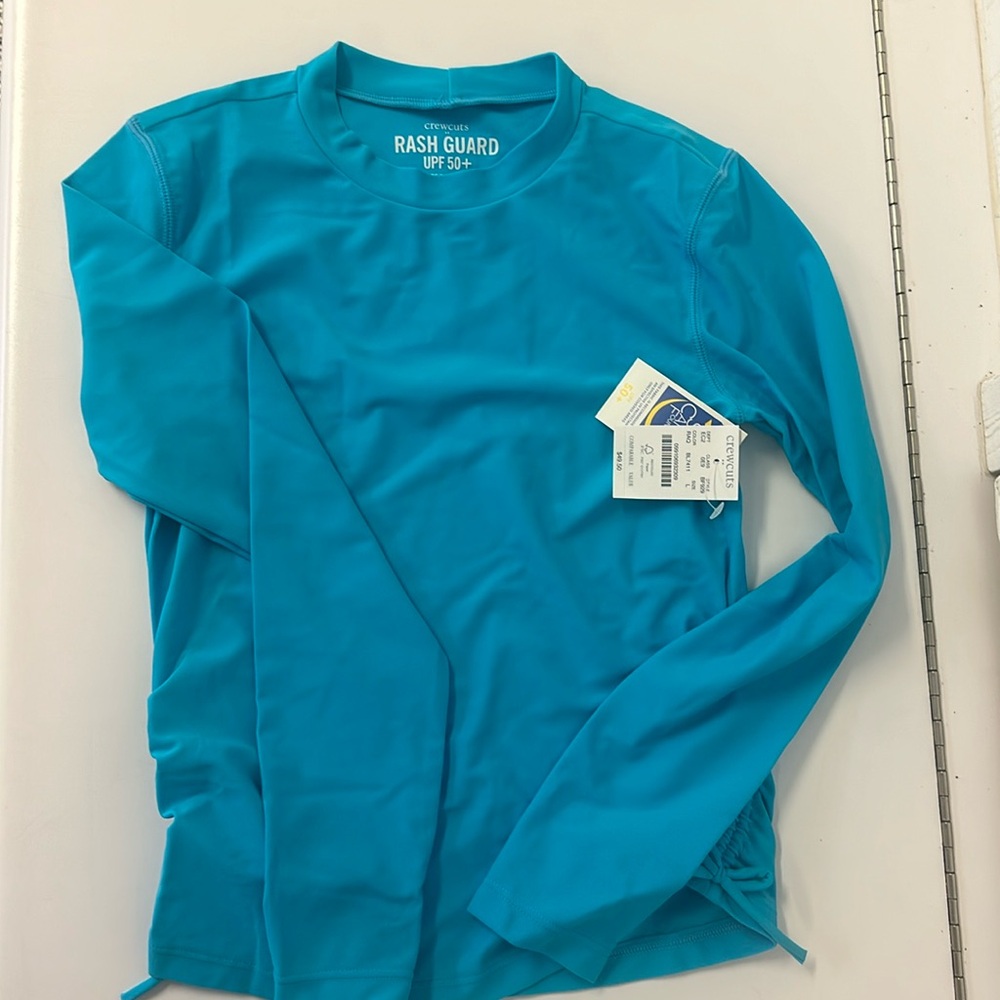 J.crew Girls Rashgaurd -NWT